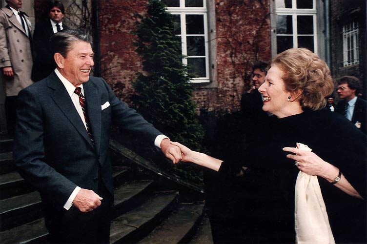 margaret thatcher eulogy to ronald reagan